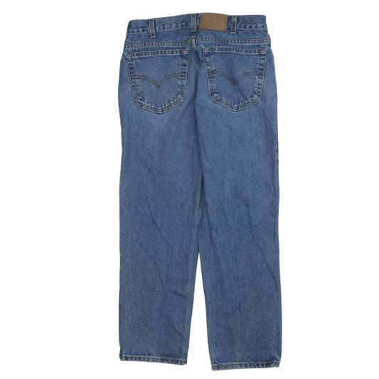 Mens UK Size M Levi's Relaxed Fit Straight Blue Jeans