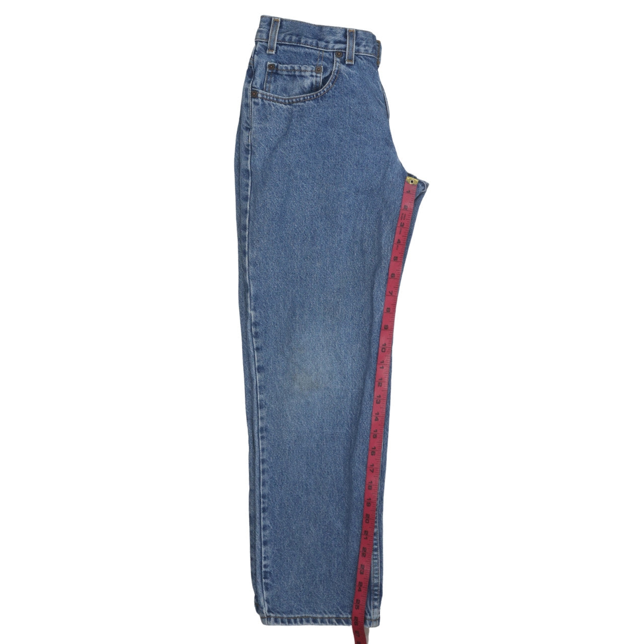 Mens UK Size M Levi's Relaxed Fit Straight Blue Jeans
