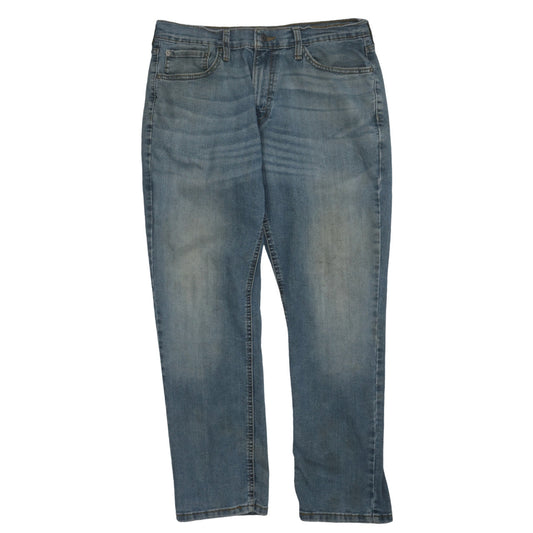 Mens UK Size 34 Levi's Regular Fit Straight Blue Jeans