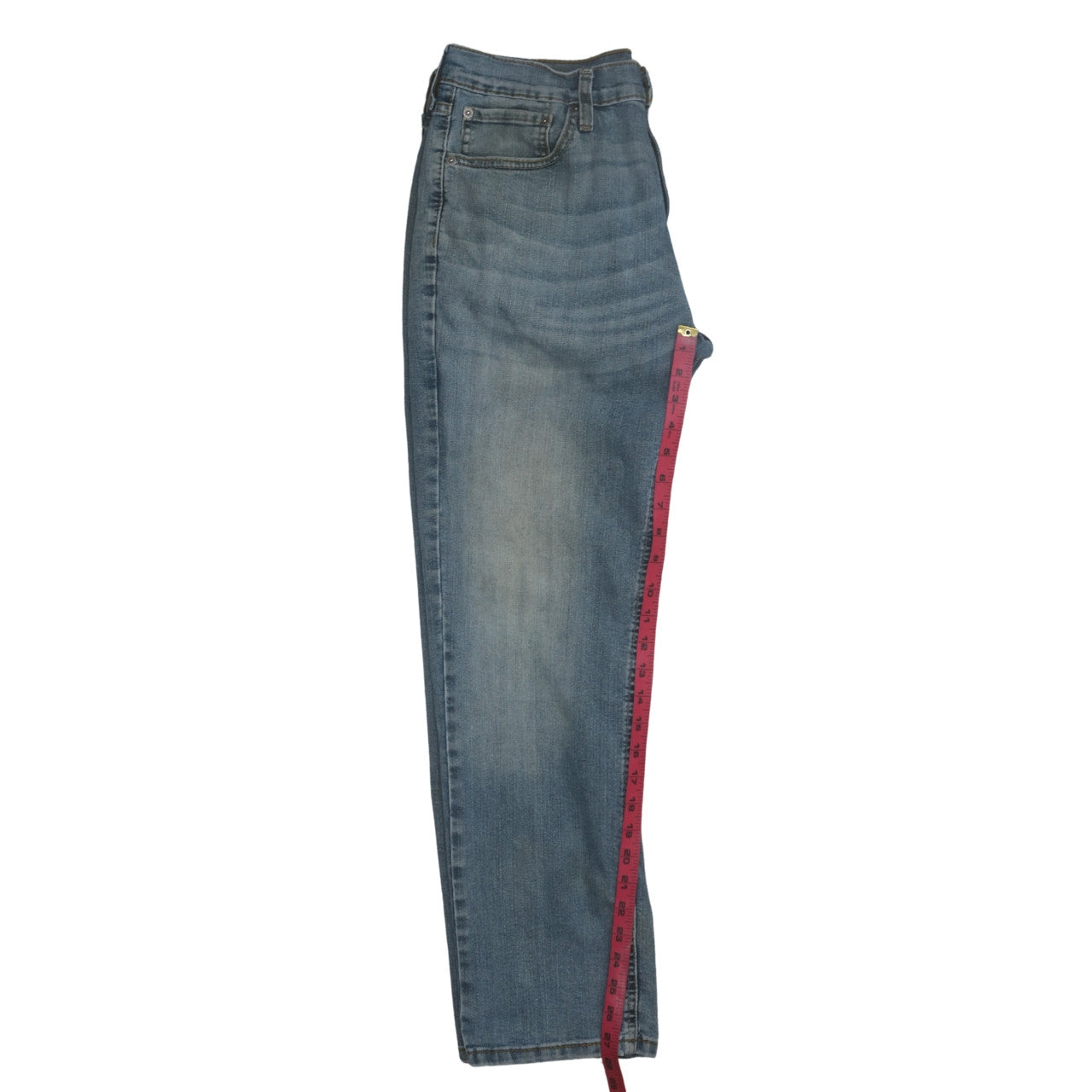 Mens UK Size 34 Levi's Regular Fit Straight Blue Jeans