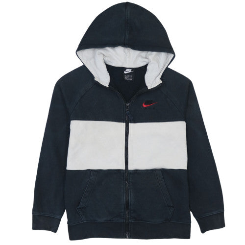 Boys UK Size XL Nike Black Full Zip Hoodie