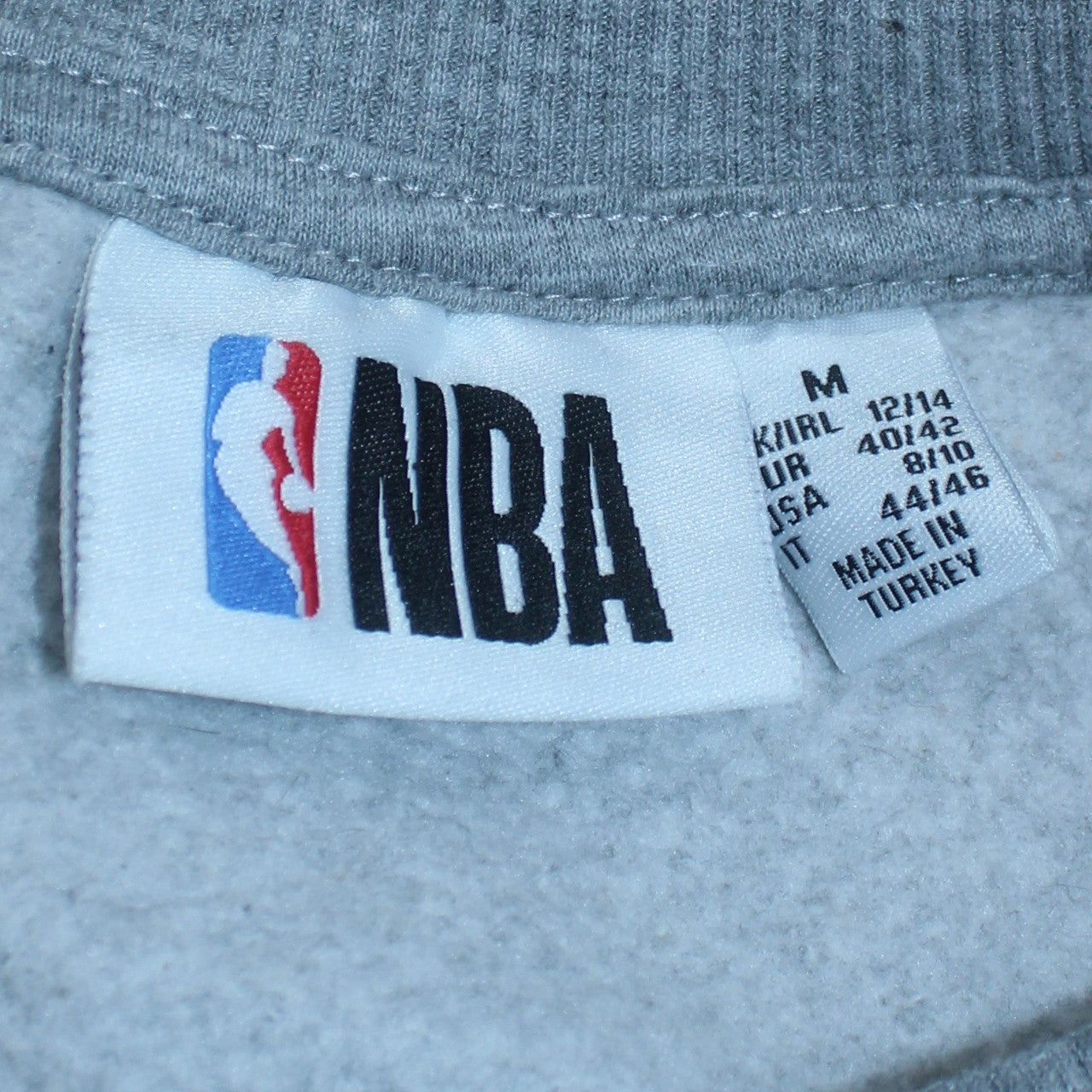 Womens UK Size M NBA Grey Pullover Sweatshirt