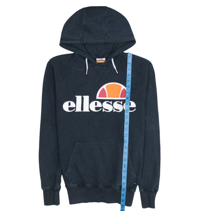 Mens UK Size 6XL ellesse Black Pullover Hoodie