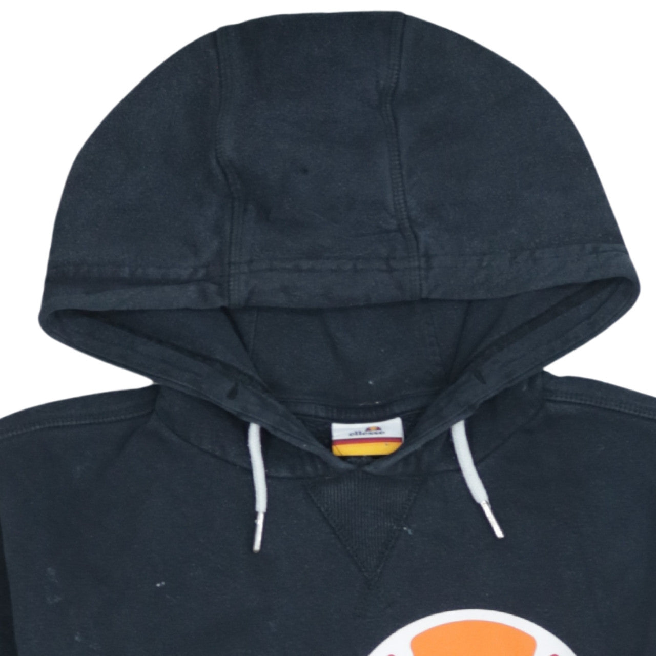 Mens UK Size 6XL ellesse Black Pullover Hoodie