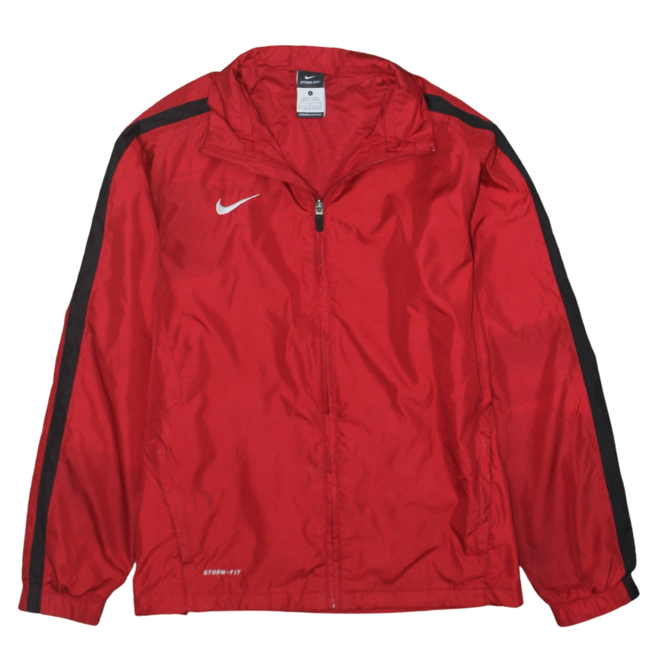 Teens UK Size L Nike Red Windbreaker Coat