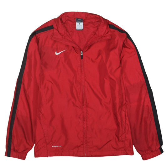Teens UK Size L Nike Red Windbreaker Coat