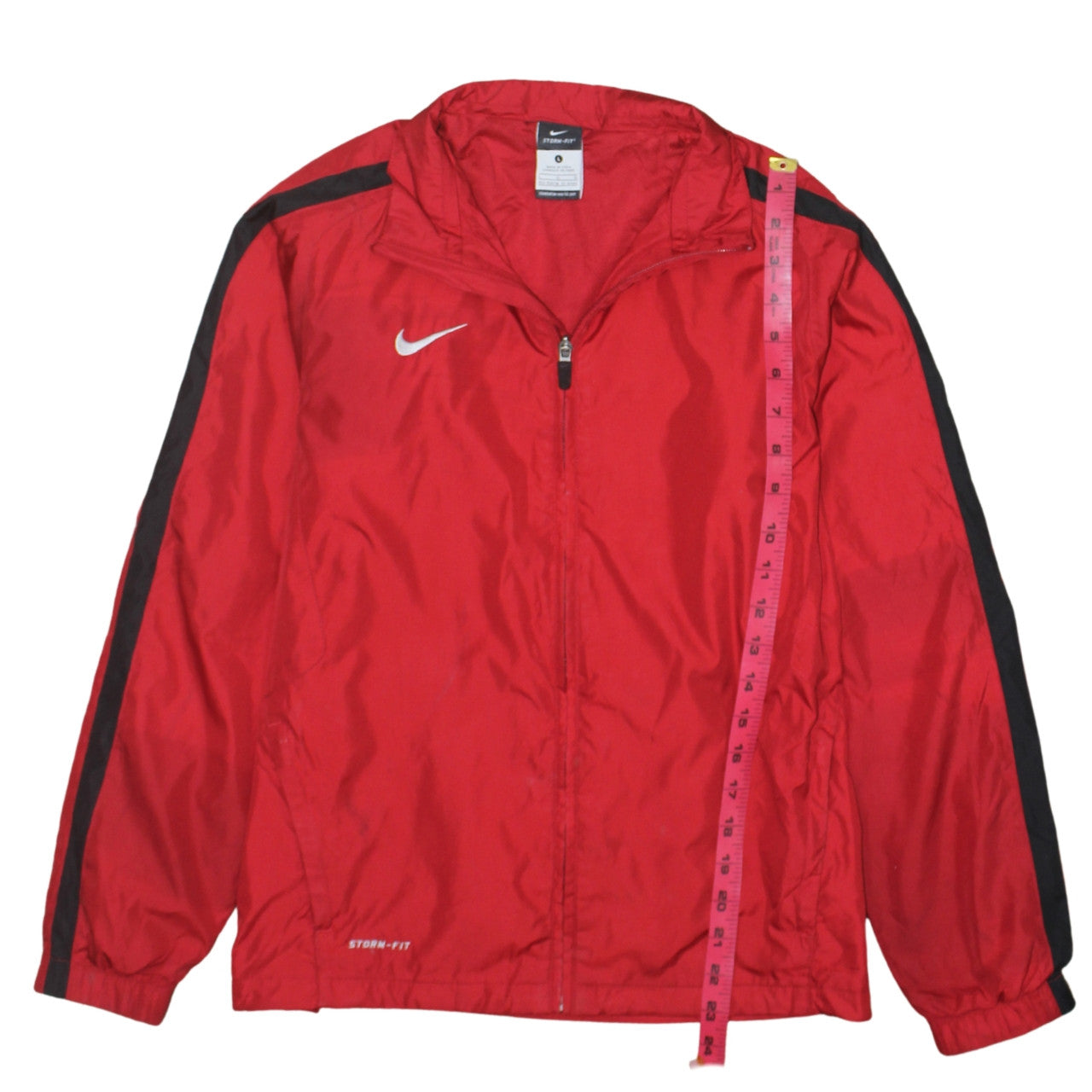 Teens UK Size L Nike Red Windbreaker Coat