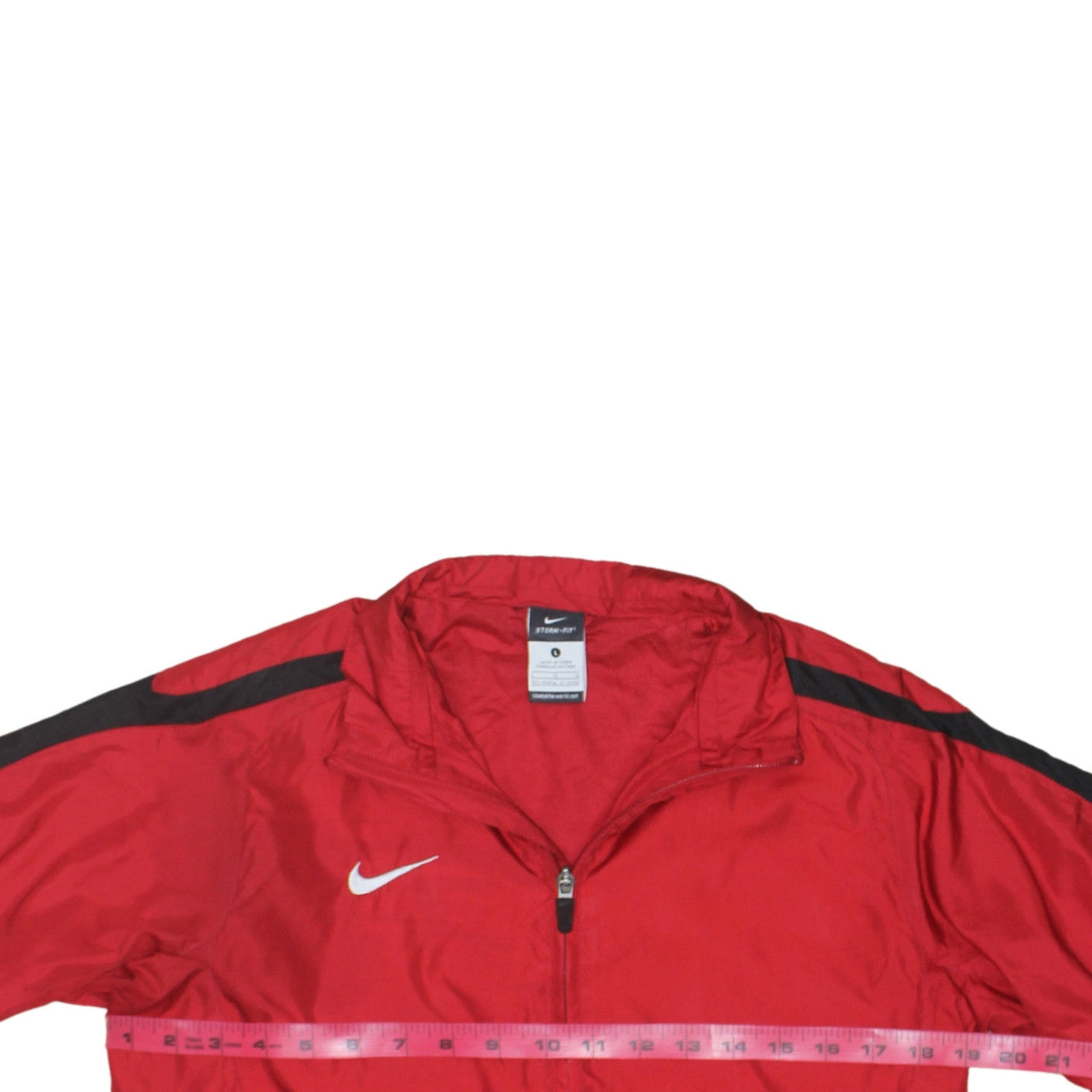 Teens UK Size L Nike Red Windbreaker Coat