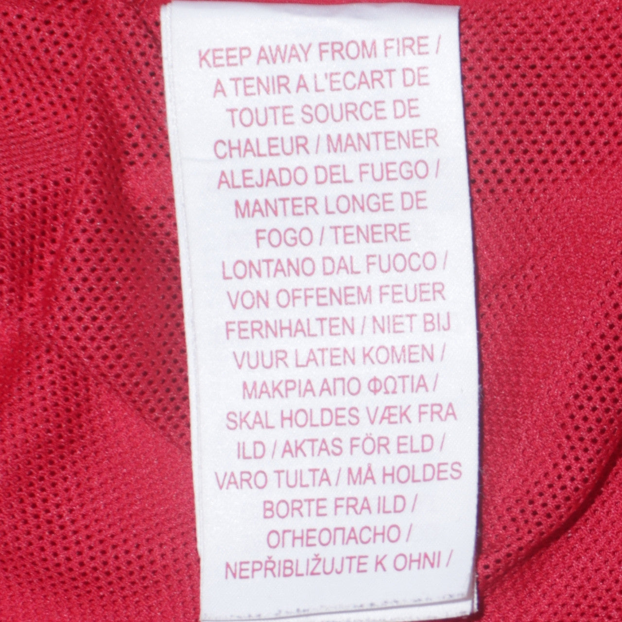 Teens UK Size L Nike Red Windbreaker Coat