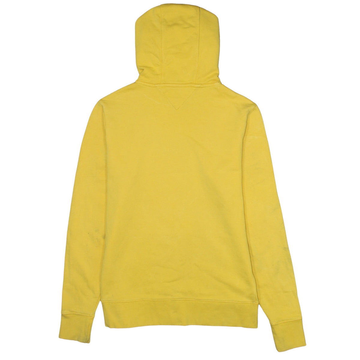 Mens UK Size S Tommy Hilfiger Yellow Pullover Hoodie