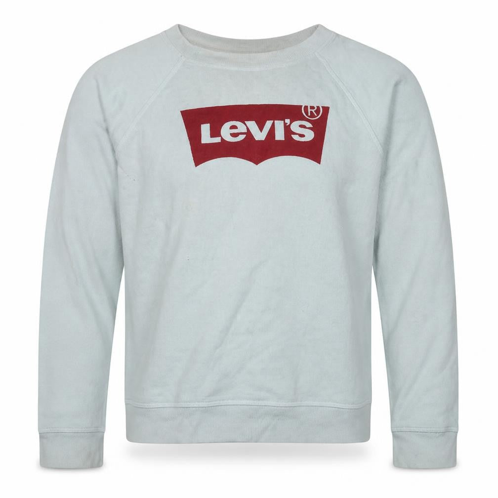 Mens UK Size S Levi's White Pullover Sweatshirt