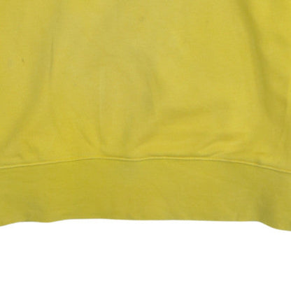 Mens UK Size M adidas Yellow Pullover Sweatshirt