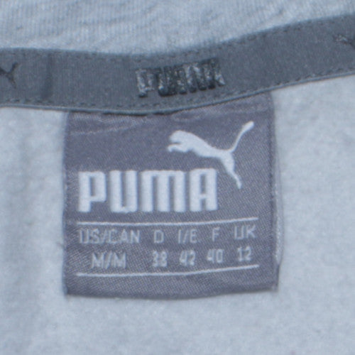 Womens UK Size 12 PUMA Grey Pullover Hoodie