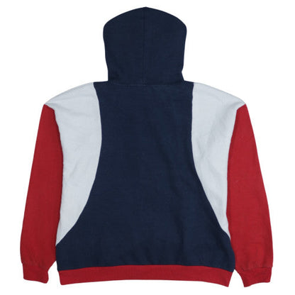 Mens UK Size M FILA Blue Pullover Hoodie