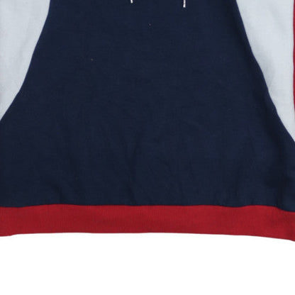 Mens UK Size M FILA Blue Pullover Hoodie