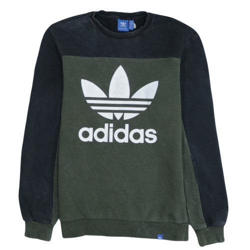 Mens UK Size XS adidas Green Pullover Sweatshirt