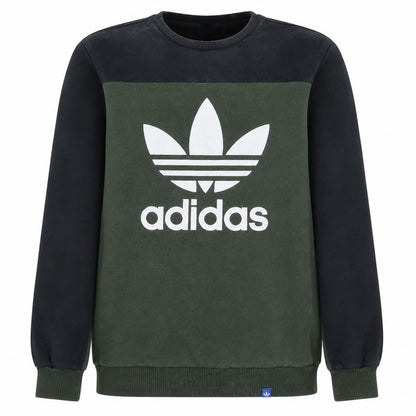 Mens UK Size XS adidas Green Pullover Sweatshirt