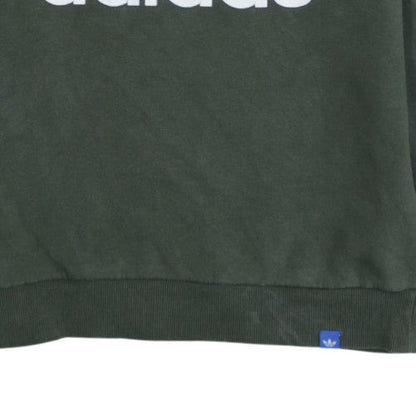 Mens UK Size XS adidas Green Pullover Sweatshirt