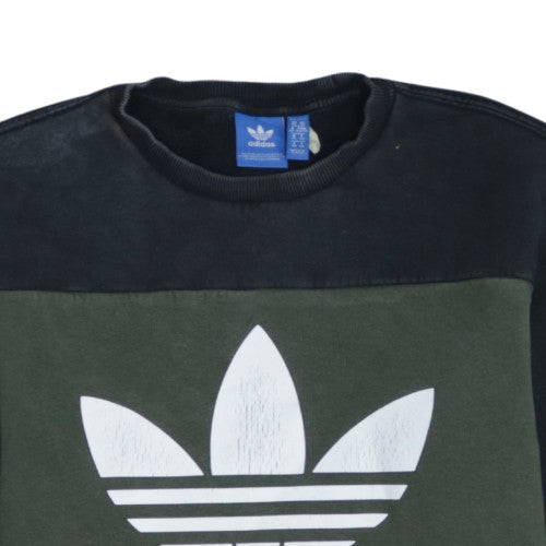 Mens UK Size XS adidas Green Pullover Sweatshirt