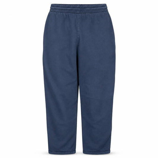 Nike Men Blue M Jogger Sweatpants Fleece Elastic Waist Pockets