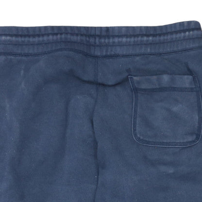 Nike Men Blue M Jogger Sweatpants Fleece Elastic Waist Pockets
