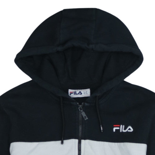 Mens UK Size M FILA Multicoloured Full Zip Hoodie