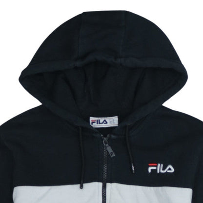 Mens UK Size M FILA Multicoloured Full Zip Hoodie