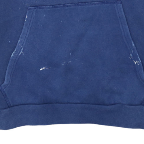 Mens UK Size M adidas Blue Pullover Hoodie