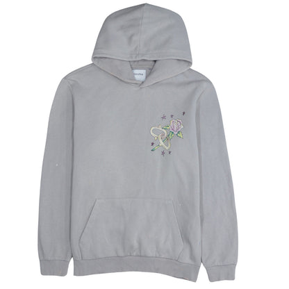 Mens UK Size L Bershka Grey Pullover Hoodie