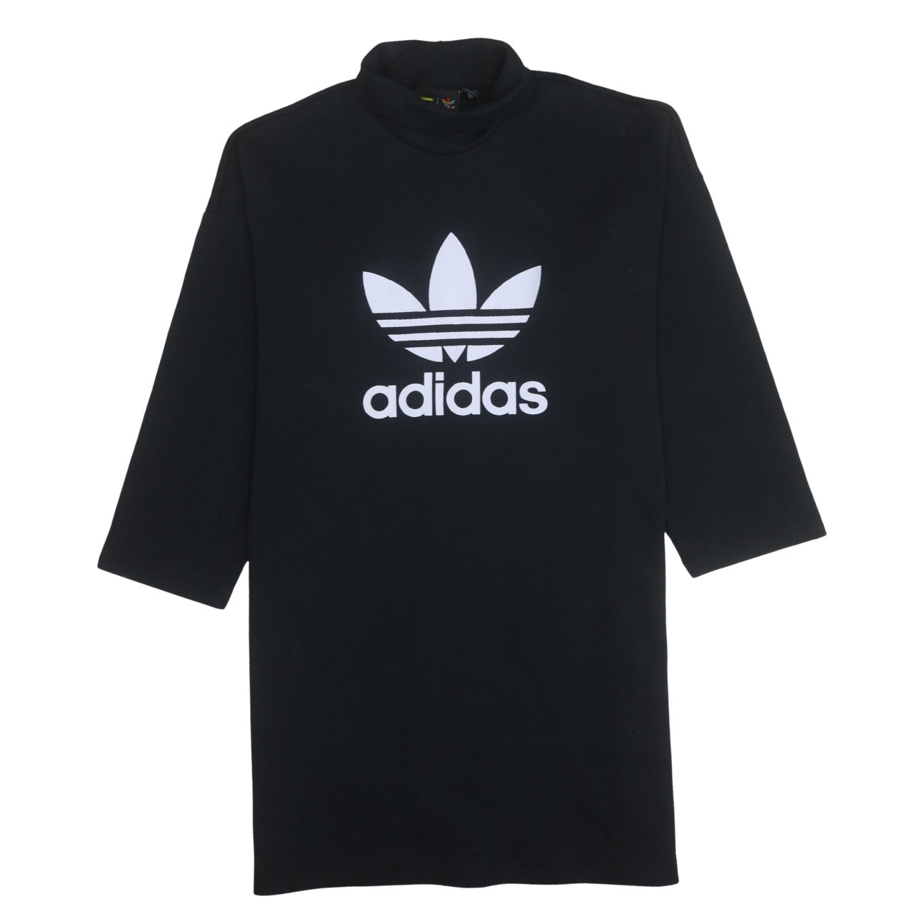 Womens UK Size L adidas Black Tunic Sweatshirt