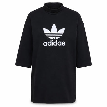 Womens UK Size L adidas Black Tunic Sweatshirt