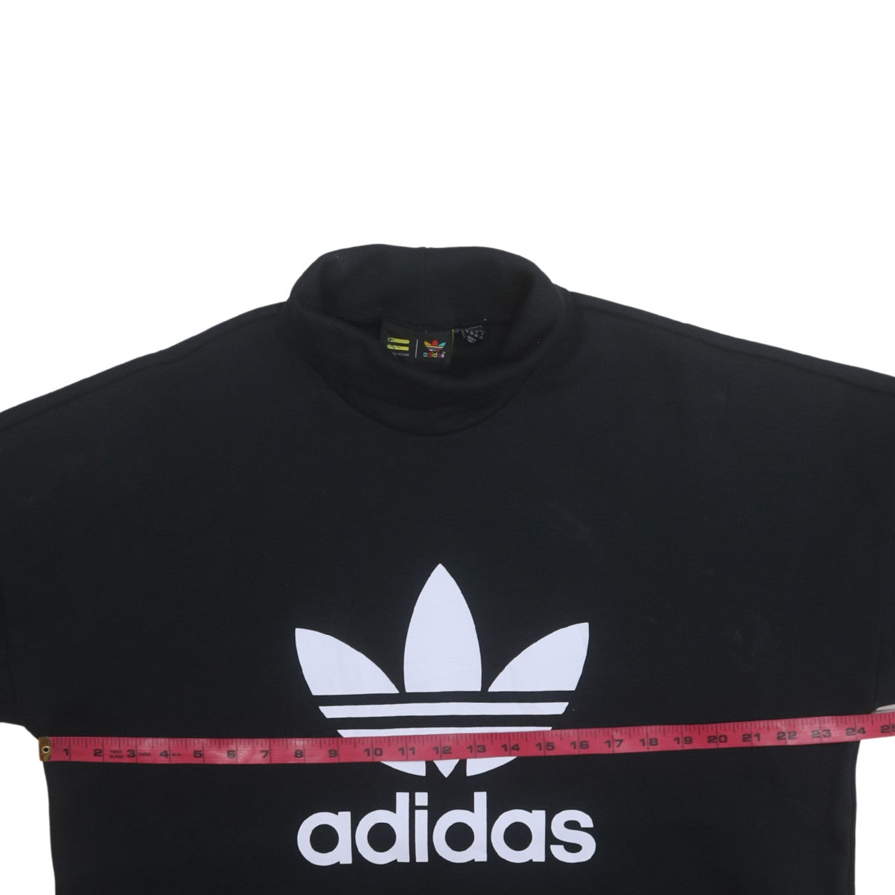 Womens UK Size L adidas Black Tunic Sweatshirt