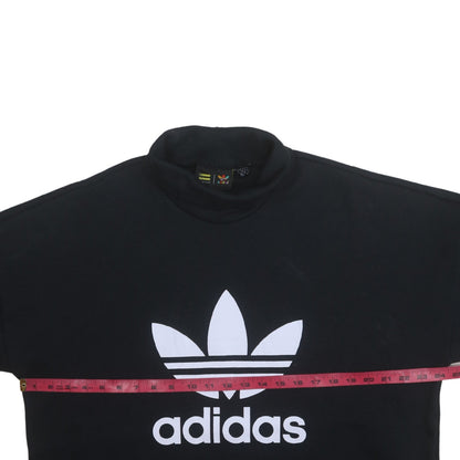 Womens UK Size L adidas Black Tunic Sweatshirt