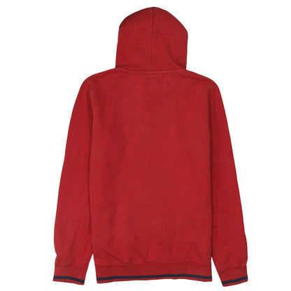 Mens UK Size L Champion Red Pullover Hoodie