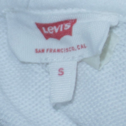 Mens UK Size S Levi's White Pullover Hoodie