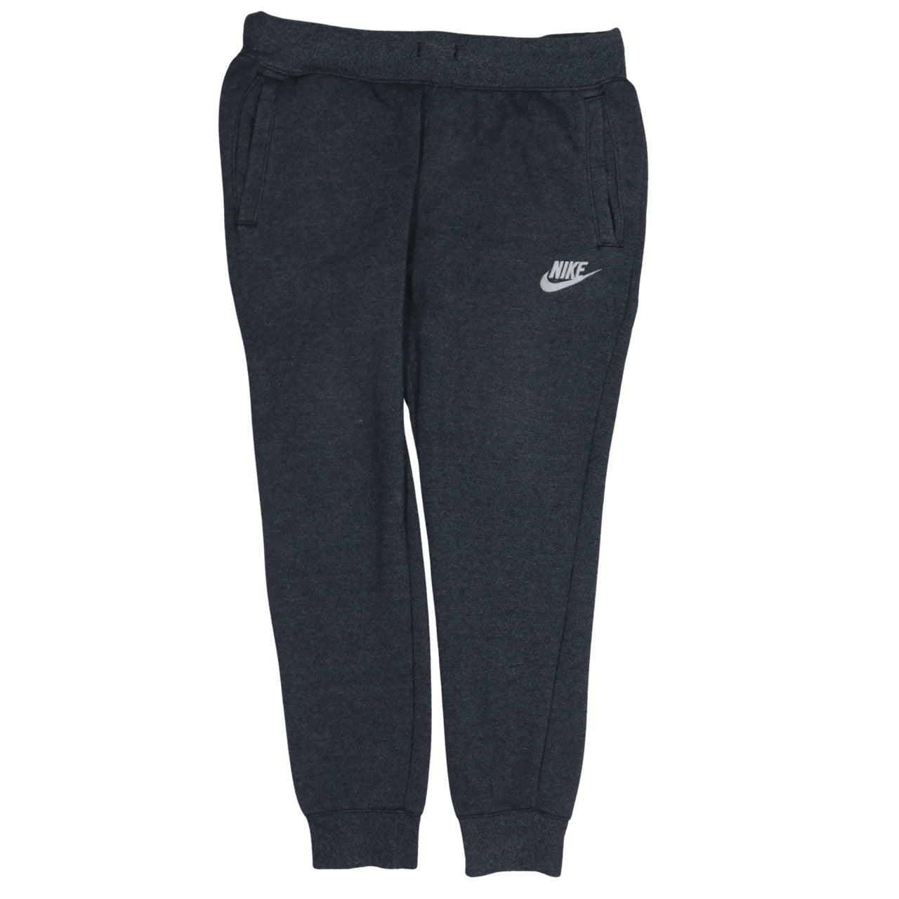 Mens UK Size M Nike Regular Fit Jogger Black Trousers