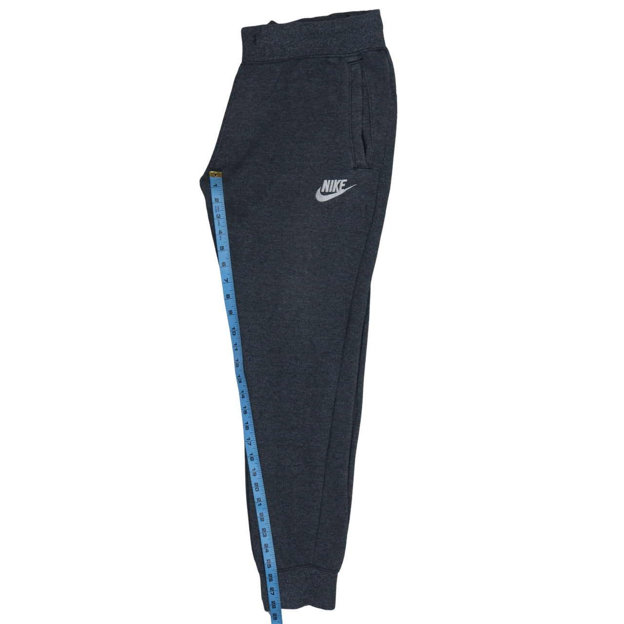 Mens UK Size M Nike Regular Fit Jogger Black Trousers