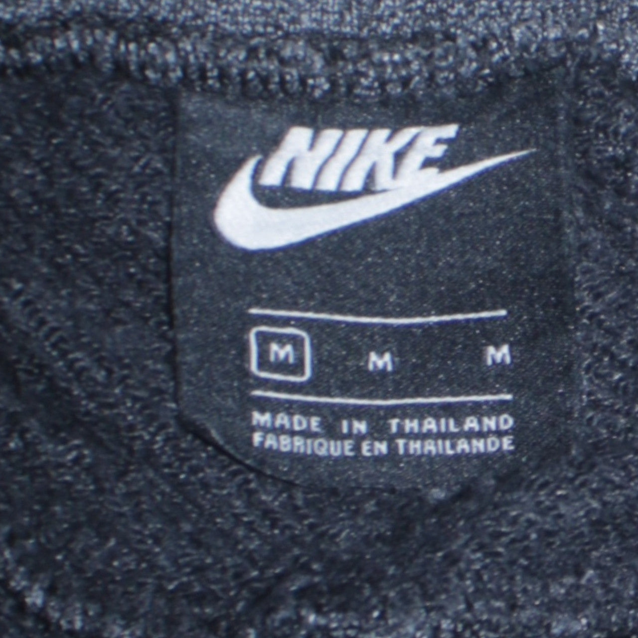 Mens UK Size M Nike Regular Fit Jogger Black Trousers
