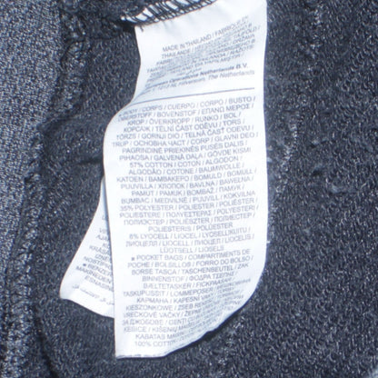 Mens UK Size M Nike Regular Fit Jogger Black Trousers