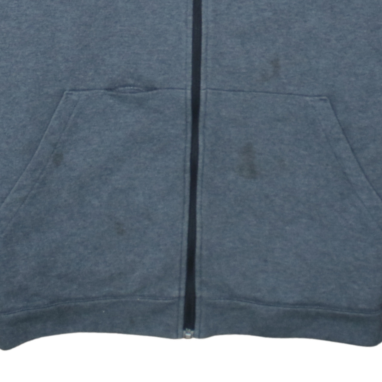 Mens UK Size L adidas Grey Full Zip Hoodie