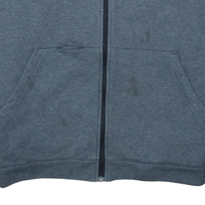 Mens UK Size L adidas Grey Full Zip Hoodie