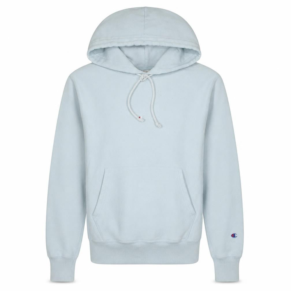Mens UK Size XS Champion Blue Pullover Hoodie