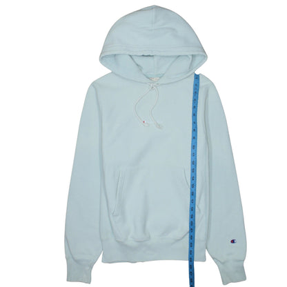 Mens UK Size XS Champion Blue Pullover Hoodie