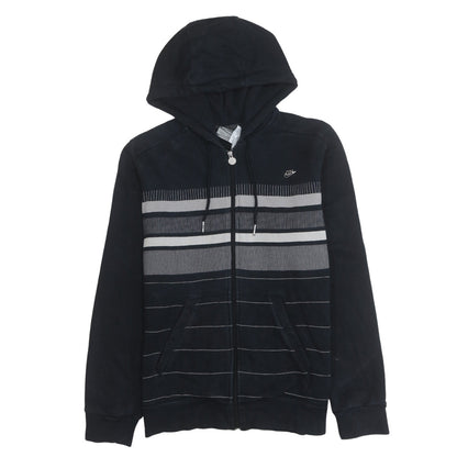 Mens UK Size S Nike Black Full Zip Hoodie