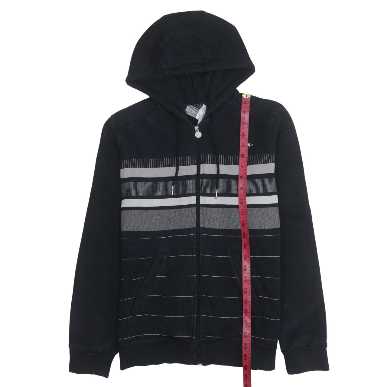 Mens UK Size S Nike Black Full Zip Hoodie