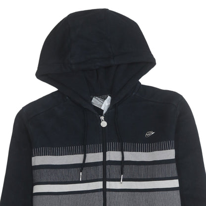 Mens UK Size S Nike Black Full Zip Hoodie