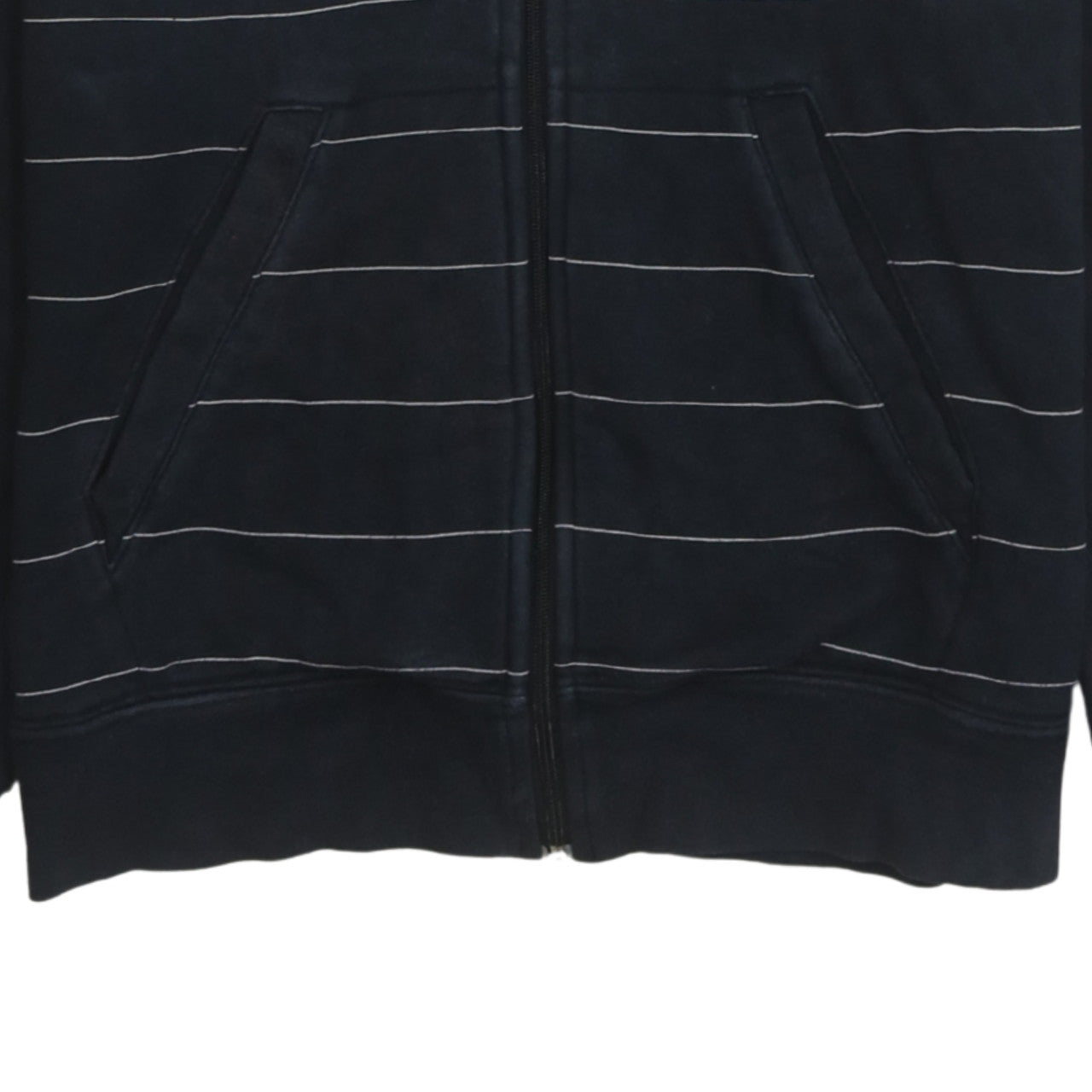 Mens UK Size S Nike Black Full Zip Hoodie