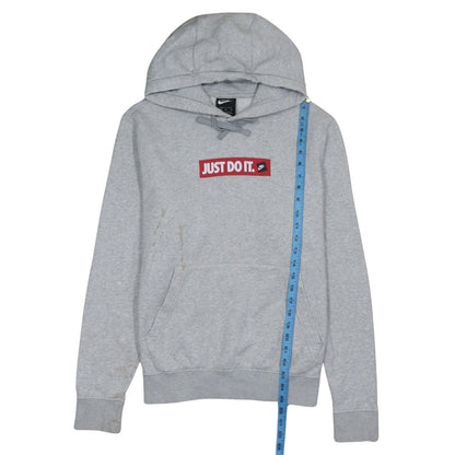Mens UK Size M Nike Grey Pullover Hoodie