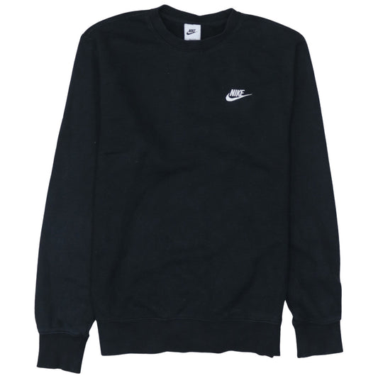 Mens UK Size S Nike Black Pullover Sweatshirt
