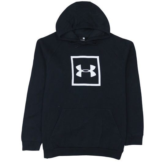 Mens UK Size 2XL Under armour Black Pullover Hoodie